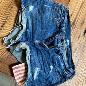 Jean shorts
